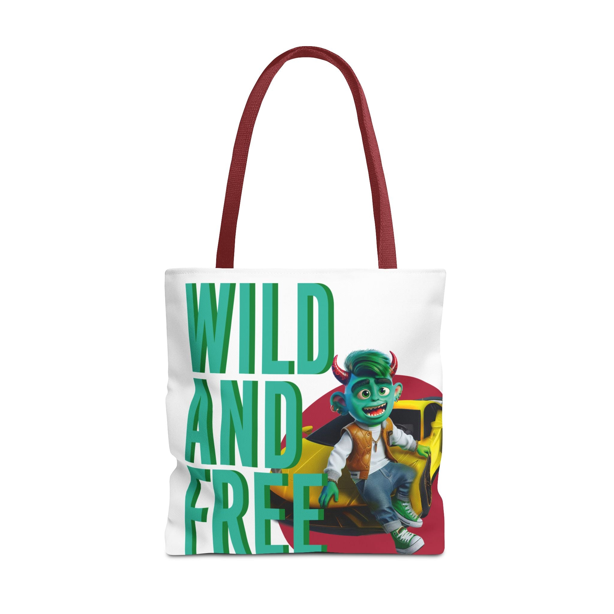 Image of Stylish All-Over Print Tote Bag – Durable & Functional